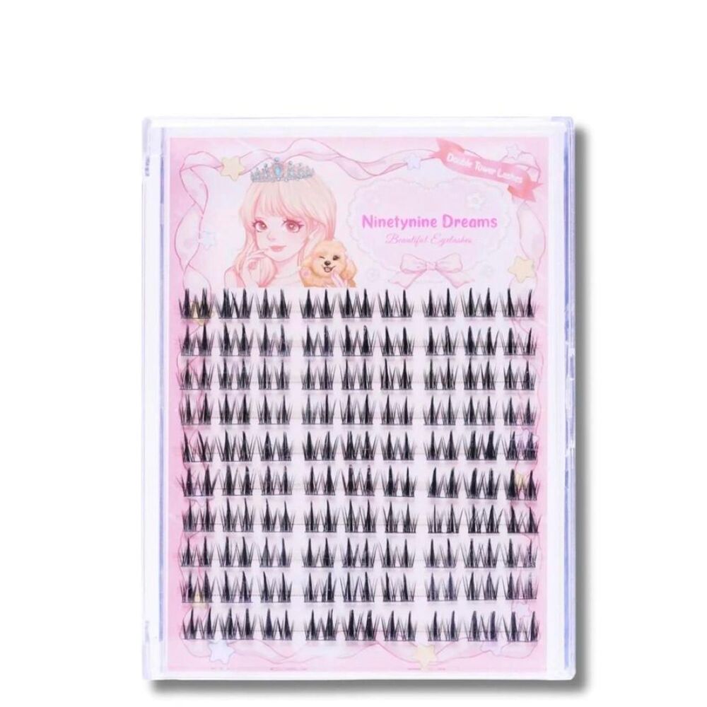 Ninety-nine-degrees Black and Pink Makeup